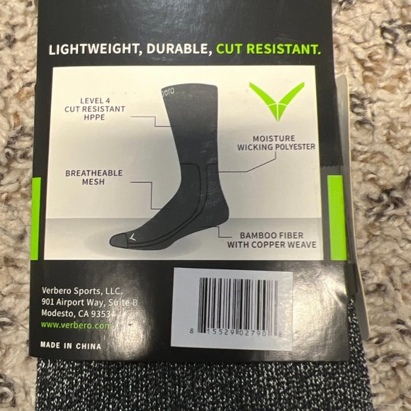Verbero Mercury Cut Resistant Skate Socks - Picture 4 of 8